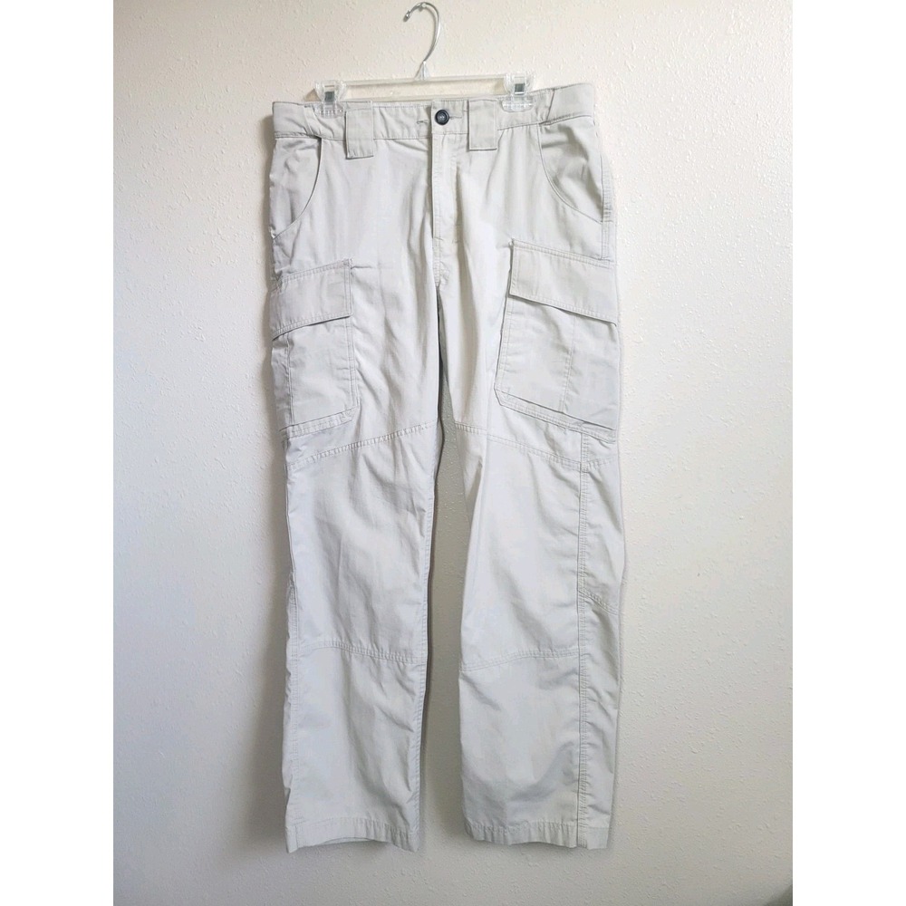 Under Armour Pants Mens 32x32 Khaki Storm Covert Tactical Ripstop Cargo Utility‎